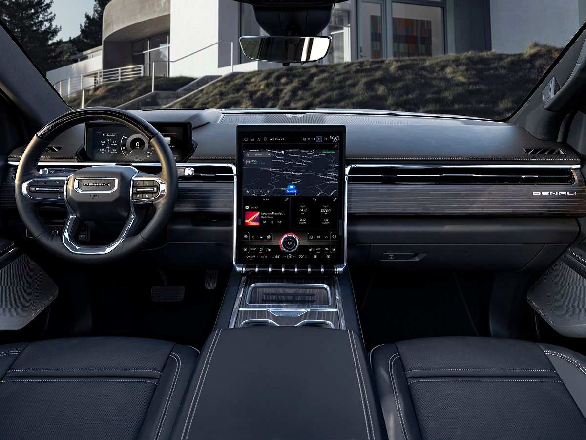 2024 GMC Sierra EV Denali Edición 1 Tablero interior